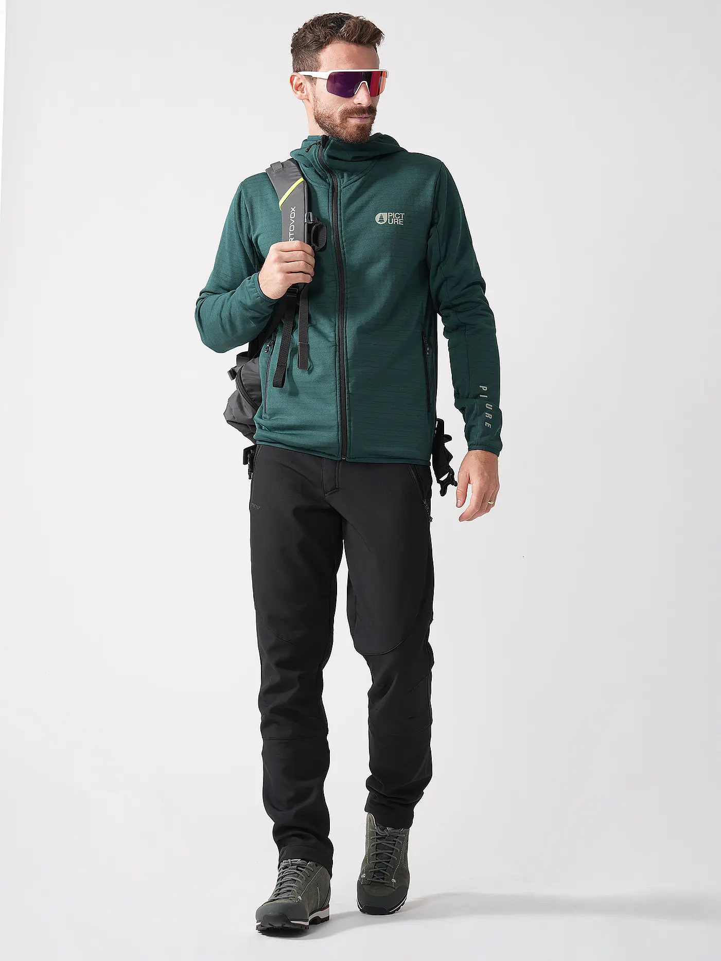 PICTURE | Herren Unterzieh Fleecejacke Bake Grid Fleece | 